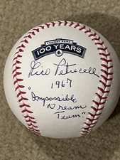 Rico Petrocelli Signed Baseball Autographed Fenway 100 Years 1967 Red Sox