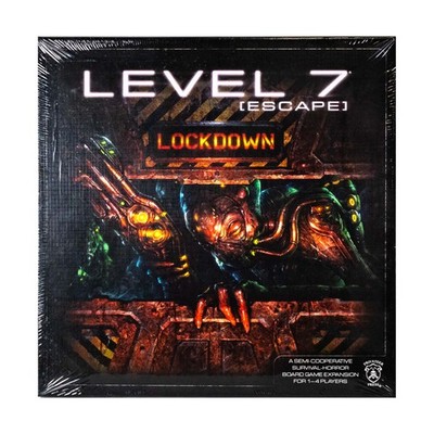 Privateer Press Boardgame Level 7 - Escape, Lockdown Expansion Box VG+/NM