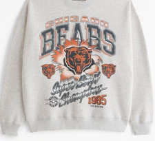 Chicago Bears Super Bowl graphic ash Sweatshirt unisex men women KV20770