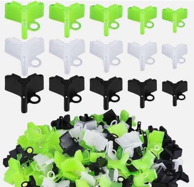 50/100X Treble Hook Cover Holder Protector Bonnet #1-#5 Case Fishing Lure Safety