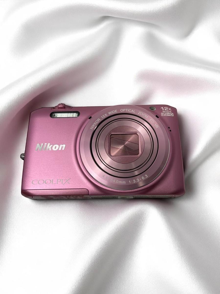 Mint] Nikon Coolpix S6800 Pink 16.0MP 12x Compact Digital Camera