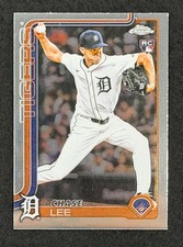 Chase Lee RC Topps Chrome Update USC43 2025 Tigers Rookie Card