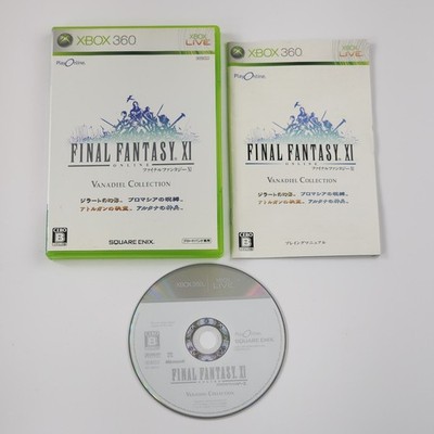 Final Fantasy XI 11 Vana'diel Collection Xbox 360 Japanese Japan Import Game VG