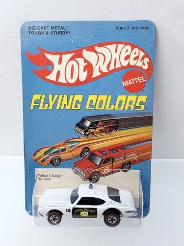 Hot Wheels Redline Flying Colors Olds 442 Police Cruiser New Very Nice!! TN167