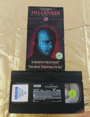 Hellraiser Bloodline VHS 1997 Horror Movie Film Bruce Ramsay Valentina Vargas