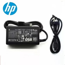 Genuine 65W USB C Type C Adapter Charger For HP ENVY x360 15M Spectre x360 13 15