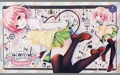 WNB Supply To LOVE Ru Momo Belia Deviluke Playmat C88 Anime Card Game Mat