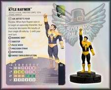 DC Heroclix KYLE RAYNER - 028 - UNCOMMON Lantern Legacy Set