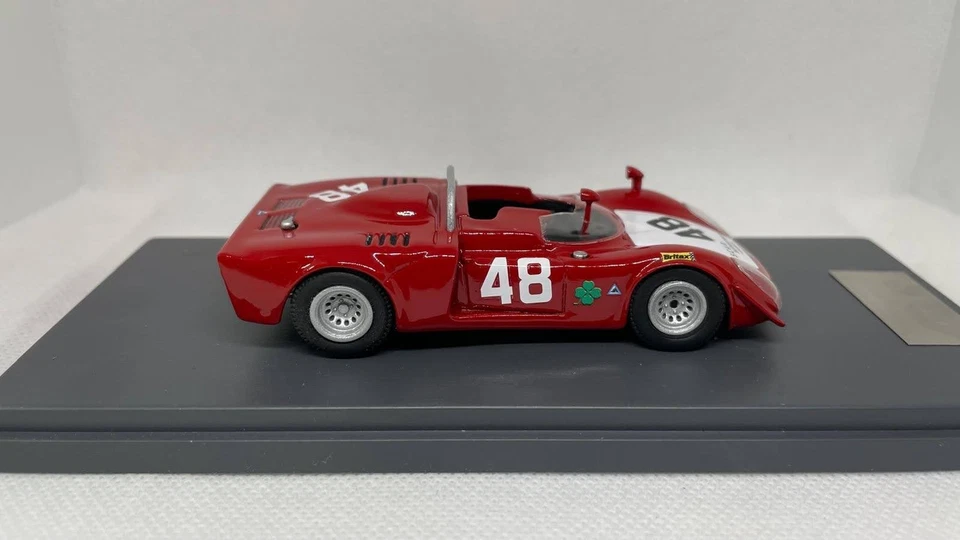 Alfa Romeo 33/2 Spyder 1000 Km Monza 1970 #48 Nicor –Dini 1/43 - Immagine 3 di 4