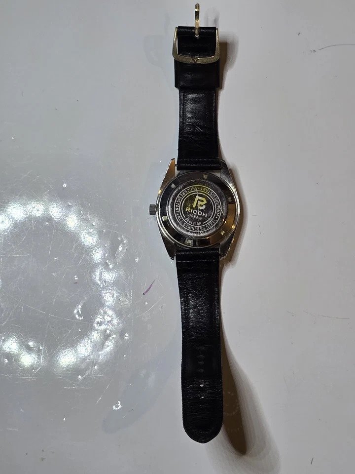 RICOH 21 JOYAS AUTOMÁTICO PRESIDENTE FECHA ER40-419 JAPÓN HOMBRE COMPLETO FUNCIONANDO DE COLECCIÓN. Foto 3 de 4