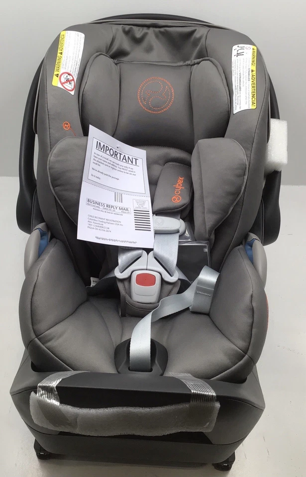 Cybex Cloud G Infant Car Seat 4-35 Lbs Lava Grey Expires 12/28 OPEN BOX - Image 2 of 4