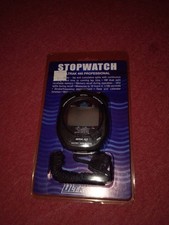 Ultrak 495 Dual Split Memory Stopwatch Professional Black New Sealed