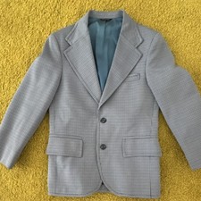 Derby of San Francisco Gray Vintage Men's Blazer Jacket Size 36 S