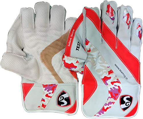 SG Men'S Test Wicket Keeping Gloves Colour:Multicolor Size:Adult