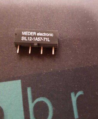 SIL12-1A57-71L || MEDER-Relay || NEW  || 2 stk.