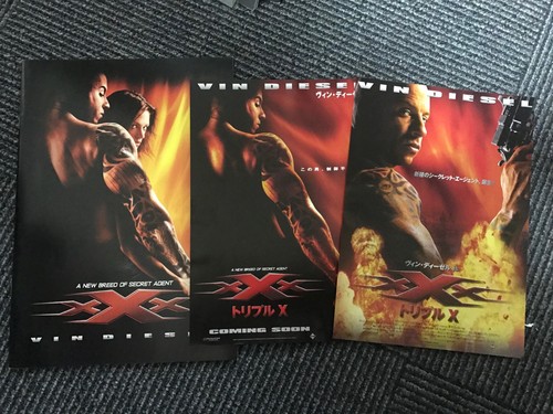 xXx XANDER CAGE Japan 2002 Kino Programm Pressebuch Vin Diesel BONUS Flyer x2! - Bild 1 von 9