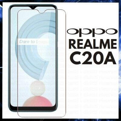 TEMPERED GLASS FILM FOR OPPO REALME C20A SCREEN PROTECTOR SLIDE