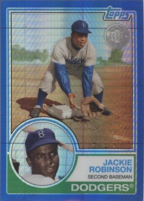 2018 Topps - Silver Pack 1983 Topps Design Chrome Update Series Jackie ...