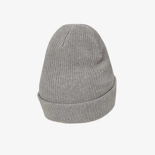 Nike NSW Beanie Sportswear Swoosh Grey Heather OSFM Winter Hat Cap Unisex NEW ☑️ - Picture 7 of 7
