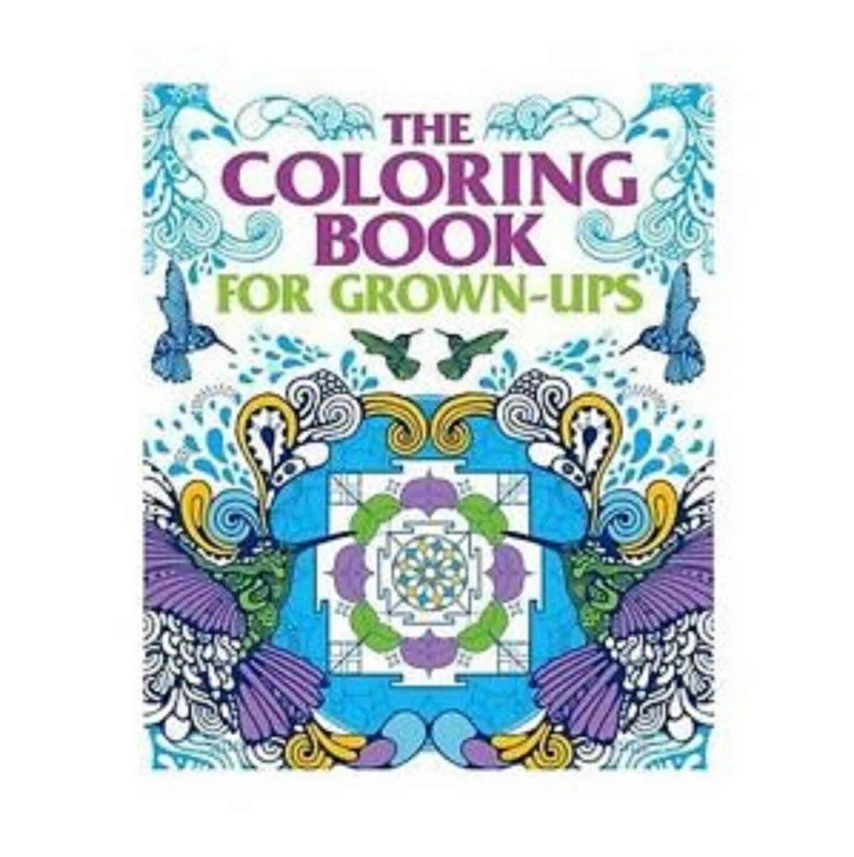 Stress Relief Flower Coloring Book For Adults