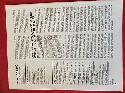 m6-9b ephemera 1970s film review everything you always wanted to know allen