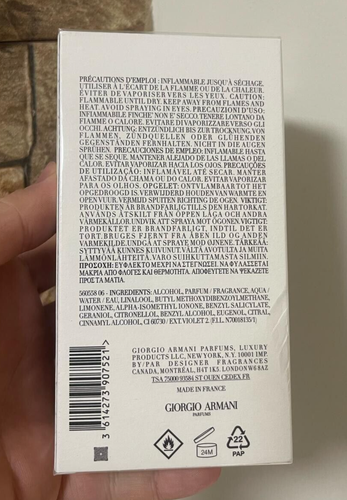 Giorgio Armani Acqua Di Gio Parfum Spray 125ml Men's Perfume Luxury Fragranceš„ - Picture 4 of 4