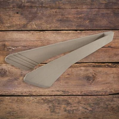 WOODEEDOO Wooden Serving Tongs / Salad Clip Cooking Toast BBQ / 290 mm Long Kitchen Tool