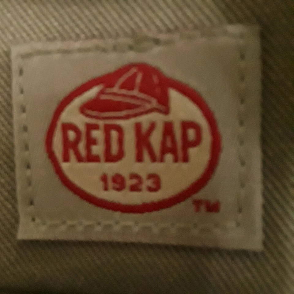 Pantalones de uniforme de trabajo Red Kap para hombre caqui marrón talla 30 X 37U venta al por menor $31 cada uno Foto 2 de 4