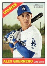 2015 Topps Heritage #695 Alex Guerrero Los Angeles Dodgers
