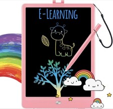 LCD Writing Tablet Doodle Board, 10inch Colorful Drawing Tablet Writing Pad,...