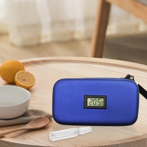 Portable Insulated Cooling Bag Diabetic Organizer Travel Case Digital Display - Picture 5 of 9