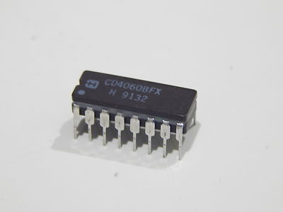 CD4060BFX Counter, Up, 14 Bit Binary, 16 Pin, Ceramic, DIP HARRIS