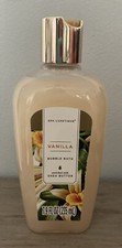 Spa Luxetique Vanilla Bubble Bath W/Shea Butter 7.9 oz. New.