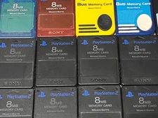 PlayStation 2 PS2 Original OEM *Pick Your Memory Card* Sony Authentic Tested