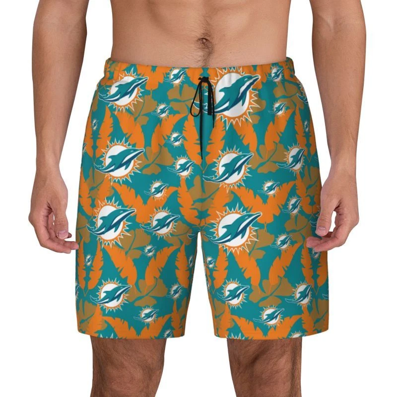 Miami dolphins hotsell swim trunks