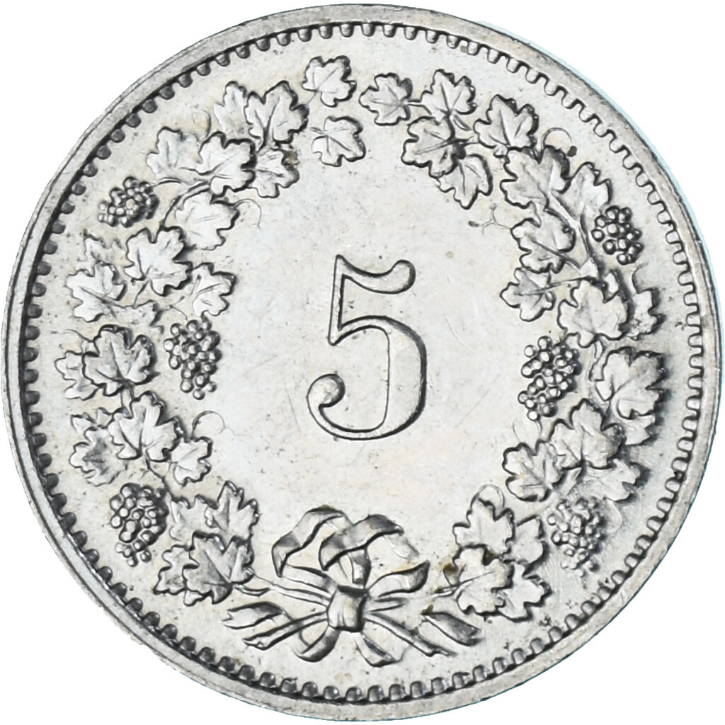 [#1344804] Coin, Switzerland, 5 Rappen, 1971 | eBay