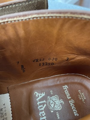Alden Snuff Suede