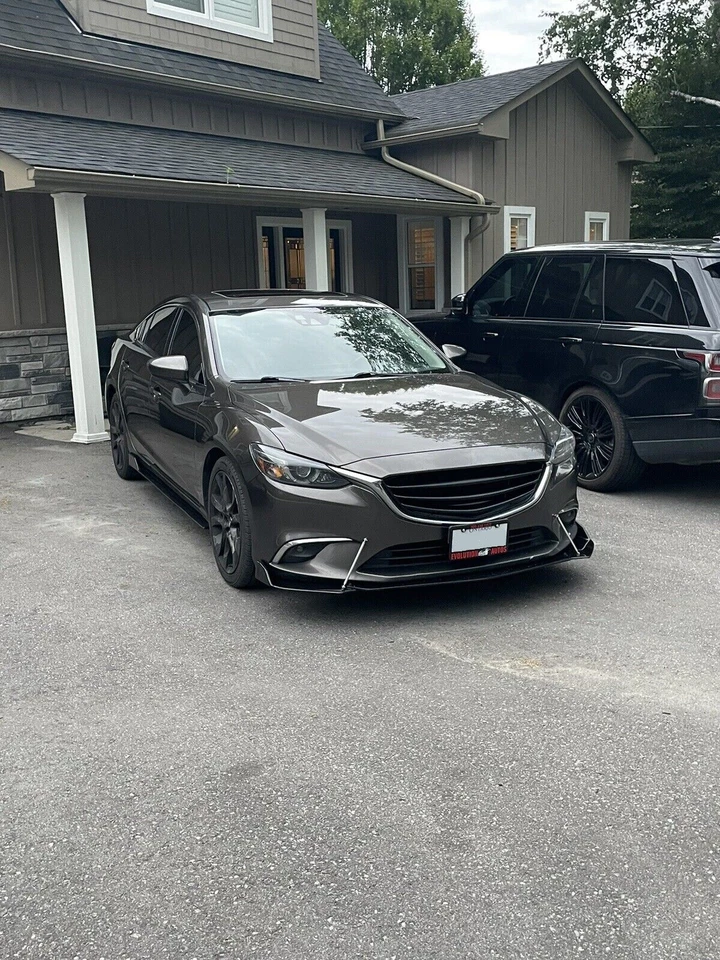 para Mazda 6 estilo deportivo parrilla inserto 2012-2017 abs plástico 1 juego Foto 3 de 4