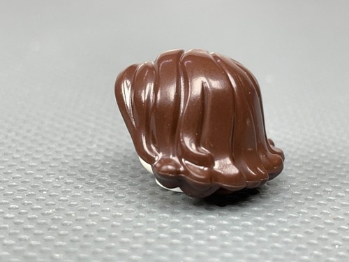 LEGO Dark Brown Female Minifigure Hair Short Swept Sideways 20877 (x1) - Picture 2 of 9