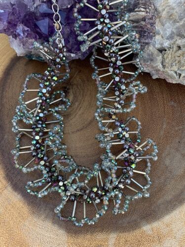 NEW Ottaviani Bijoux Made in Italy Beaded Choker/Collar Necklace Designer D16 - Picture 3 of 12