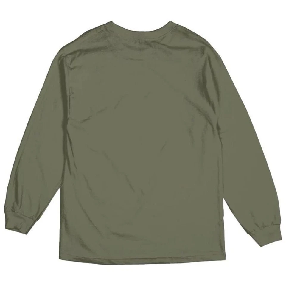 DGK Powersport Long sleeve Tee Military Green - image 2 of 2