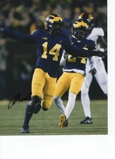 JOSH METELLUS MICHIGAN WOLVERINES SIGNED 8X10 PHOTO W/COA 
