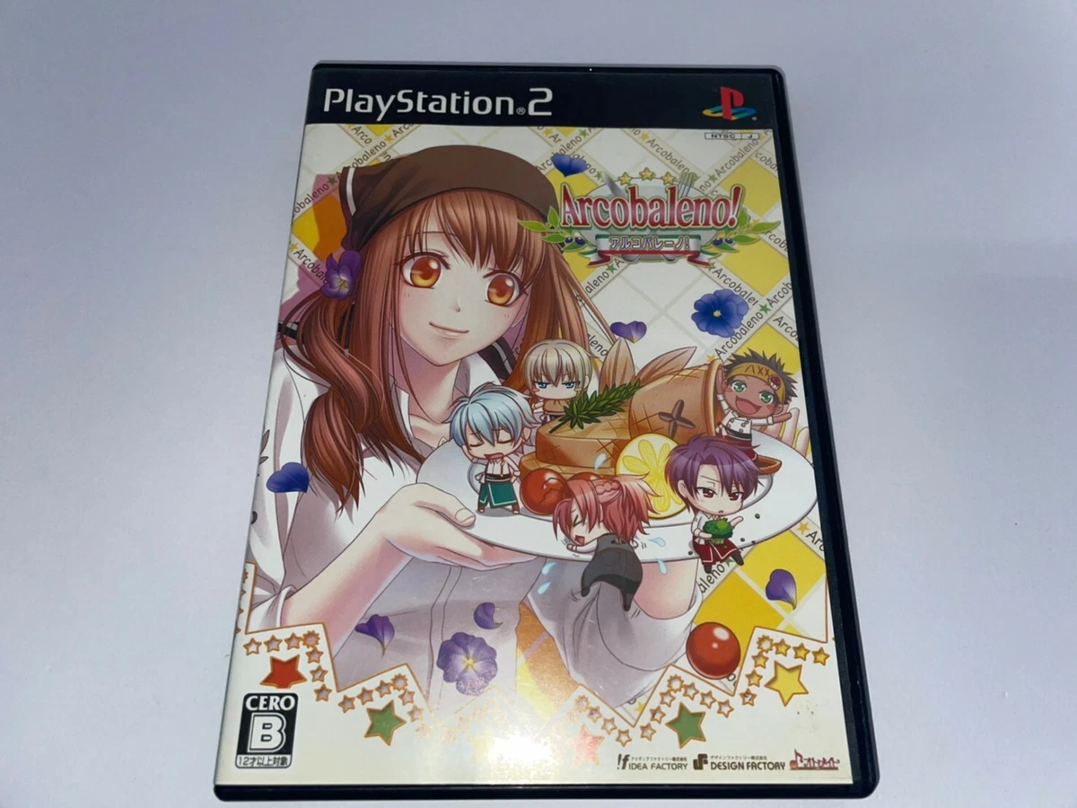 PS2 Arcobaleno Japanese version 2009 Sony PlayStation 2 Idea factory USED games