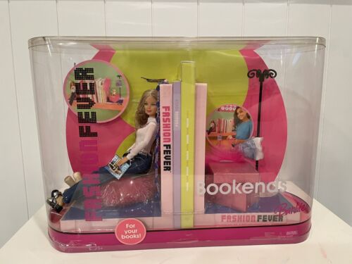 NRFB 2005 Fashion Fever Bookends Cool Style Mattel H9828