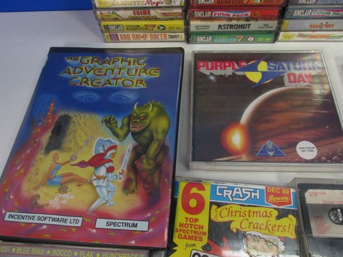 79 vintage COMPUTER VIDEO GAMES bundle JOB LOT SINCLAIR SPECTRUM COMMODORE tapes - Afbeelding 11 van 16