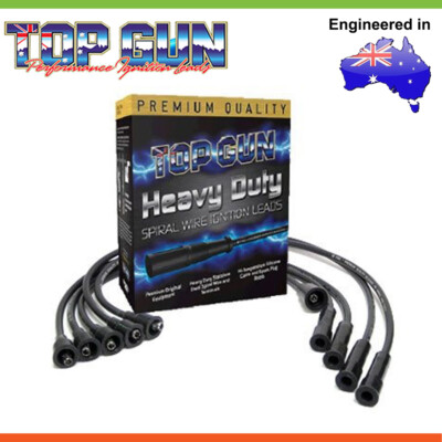 TOPGUN Ignition Leads Set to fit Holden Rodeo TF 2.6 i (TFR17) Petrol Ute