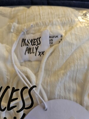 Princess Polly SEALED! NWT! Exclusive Alena Mini Dress in White. Sz 4  R2S!!! | eBay