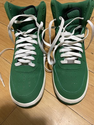 Nike Air Force 1 82 High Pine Green Size 9.5 Dunks | eBay