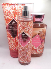 BATH AND BODY WORKS PORTOFINO PINK PROSECCO BODY MIST, LOTION  WASH SET OF 3 