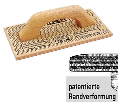 Triuso Mehrschicht-Holz-Reibebrett Putzerbrett Mauerbrett Aufziehbrett Putz